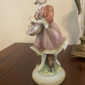 Andrea By Sadek Pink and Cream Sculpture